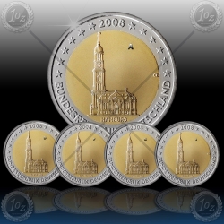 2 EVRO NEMČIJA 2008 (A,D,F,G,J  )